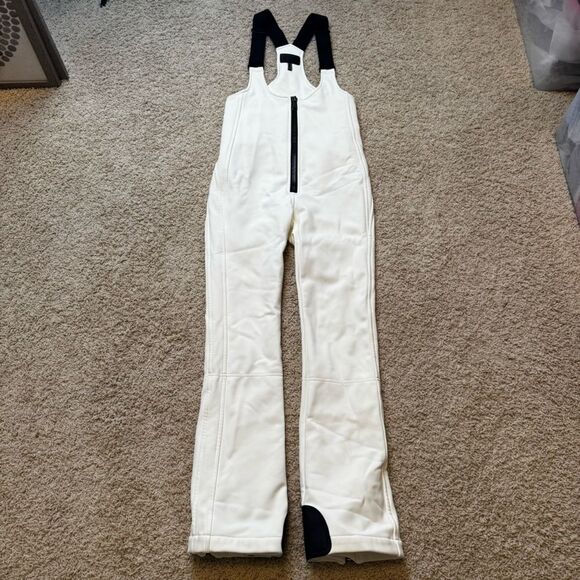 GOLDBERGH WOMEN'S PHOEBE SALOPETTE SKI BIB WHITE BLACK US 8 - Picture 8 of 11